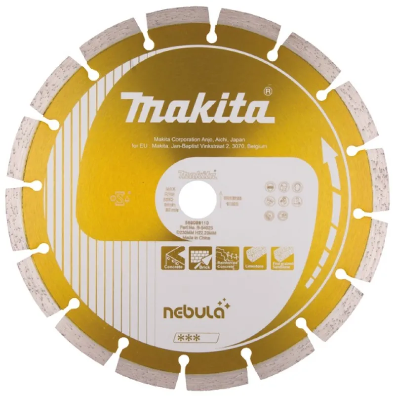MAKITA Diamantklinga Nebula 230mm| Diamantklingor