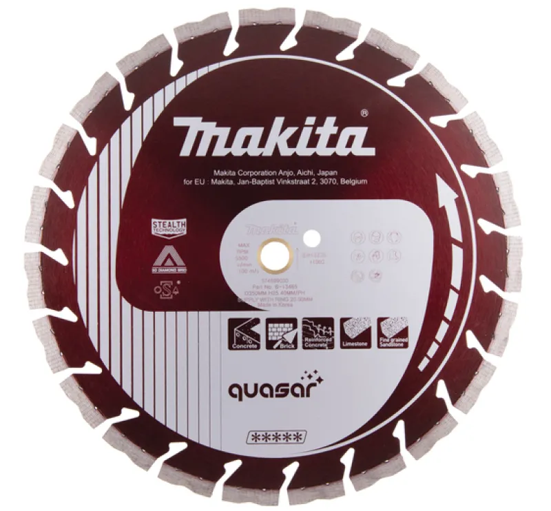 MAKITA Diamantklinga Quasar 350x25,4 mm| Diamantklingor