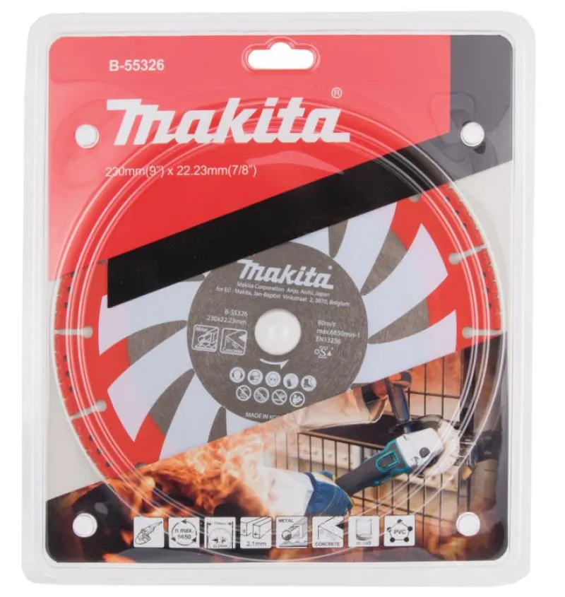 MAKITA Diamantklinga Rescue 230mm • multi| Diamantklingor