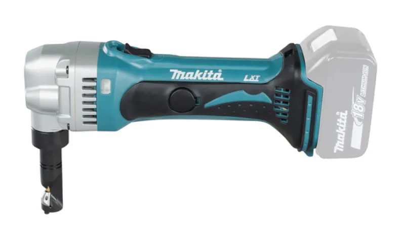 MAKITA DJN161RTJ Nibbler 18V, komplett| Nibblare, Plåtsax Batteri