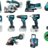 MAKITA DLX6141T SuperPlus Combokit 9 st maskiner +Radio & väska +1st extra 5,0Ah-batteri-på-köpet! Värde 995:-| Combokit