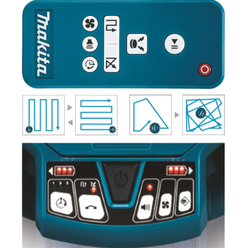 MAKITA DRC200Z Robotdammsugare 2x18V| Dammsugare