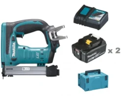 MAKITA DST221RTJ Häftpistol 18V, komplett| Dyckert- Stiftpistoler