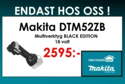MAKITA DTM52ZB Multiverktyg 18V -Black edition| Makita - Limited Edition