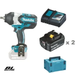 MAKITA DTW1002RTJ Mutterdragare 18V, komplett| Mutterdragare