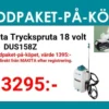 MAKITA DUS158Z Tryckspruta ryggburen 18V, 15L| Övriga Trädgårdsmaskiner.