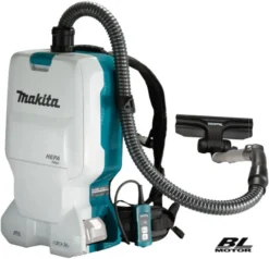 MAKITA DVC660Z Ryggburen Dammsugare 2x18V| Dammsugare
