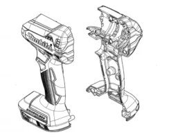 MAKITA 183E35-7 Skal till DTD153| Reservdelar