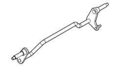 MAKITA Framaxel till DLM460| Gräsklippare Tillbehör|Reservdelar