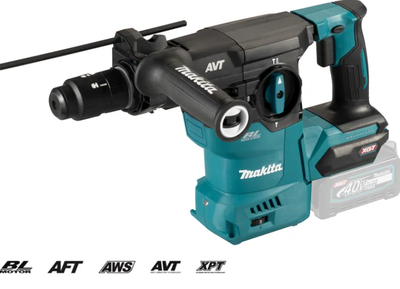 MAKITA HR009GM202 Kombihammare 40V, komplett| Borrhammare 40V