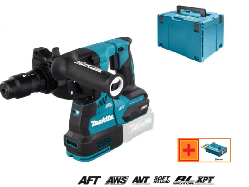 MAKITA HR002GZ02 Kombihammare 40V, slagkraft 2,9 J| Borrhammare 40V