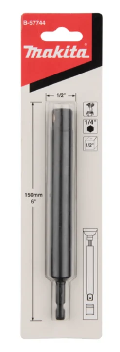MAKITA Hylsadapter 1/4" - 1/2"| Bits Och Bitssatser