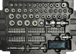 MAKITA Hylsnyckelsats 120 delar| Hylsor & Nyckelverktyg