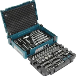 MAKITA Hylsnyckelsats 120 delar| Hylsor & Nyckelverktyg