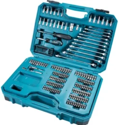 MAKITA Hylsnyckelsats 221-delar| Hylsor & Nyckelverktyg