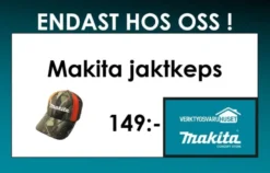 MAKITA Jaktkeps| Makita Merchandise Artiklar|Makita Kläder