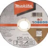 MAKITA kapskiva 125x1,0mm • Metall / Rostfritt| Kap- Slipskivor