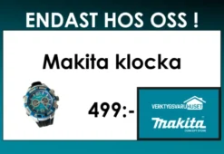 MAKITA Klocka| Makita Merchandise Artiklar