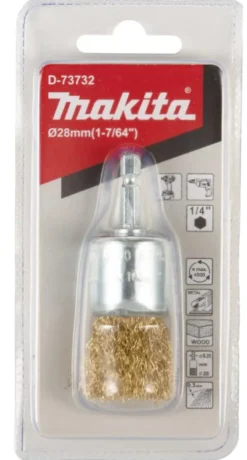 MAKITA Penselborste 28mm • mässing| Stålborstar