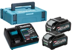 MAKITA Powerpack Laddpaket 40V (2x4,0Ah + laddare)| Batteri Och Laddare 40V