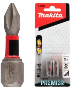 MAKITA Premier Bits PH1 • 25mm • 2st| Bits Och Bitssatser