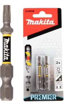 MAKITA Premier Bits T20 • 50mm • 2st| Bits Och Bitssatser