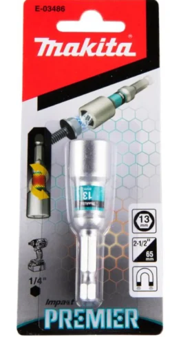 MAKITA Premier Magnethylsa 13mm| Bits Och Bitssatser