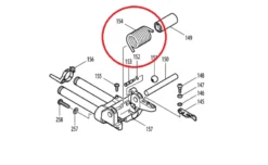 MAKITA Reservdel Fjäder, LS1019, LS1016, LS004| Reservdelar
