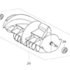 MAKITA reservdel Skovelhjul till SN400MP| Reservdelar