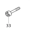 MAKITA Reservdel skruv M5x30, DUB184| Reservdelar