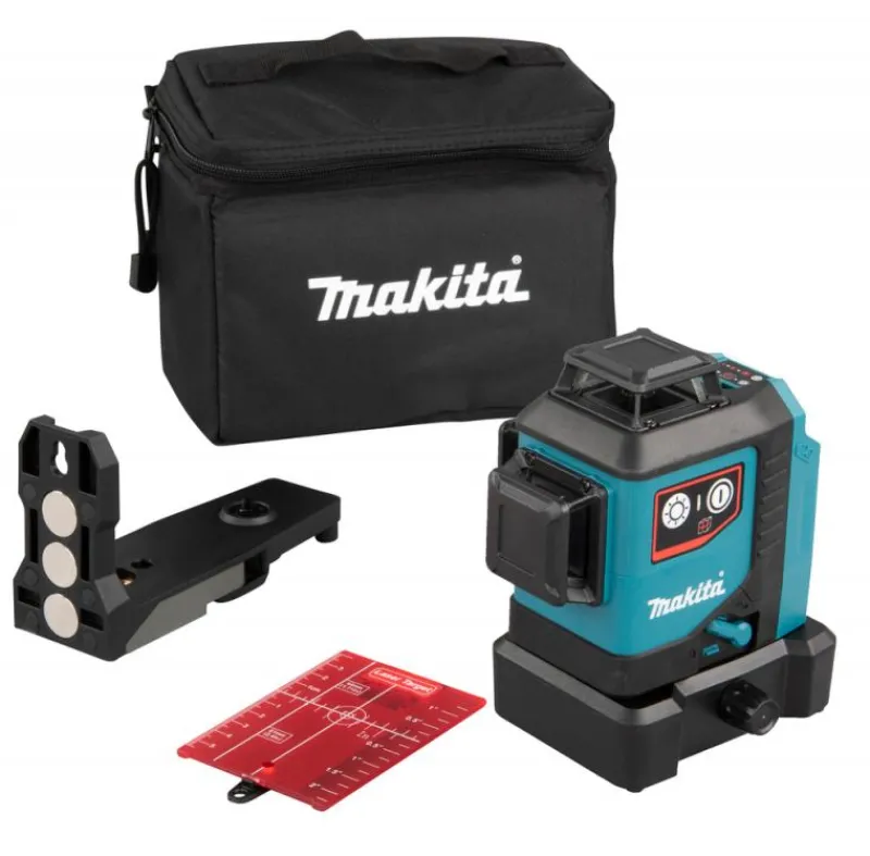 MAKITA SK700D Multilinjelaser 12V (röd)+ Batteripaket-på-köpet, värde 995:-| Linjelaser & Korslaser|Laserinstrument 12V