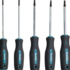 MAKITA Skruvmejselsats TORX 5-delar| Skruvmejslar