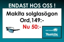 MAKITA Solglasögon| Makita Merchandise Artiklar|Makita Kläder