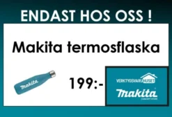 MAKITA Termosflaska 500ml| Makita Merchandise Artiklar|Makita Kläder
