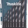 MAKITA Träborrsats 8-delar (3-10mm)| Borr Och Borrsatser