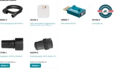 MAKITA VC012GZ01 Ryggburen Dammsugare 40V • 200 mbar| Dammsugare 40V
