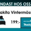 MAKITA Vintermössa med tofs| Makita Merchandise Artiklar|Makita Kläder