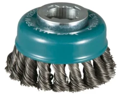 MAKITA X-lock Koppborste 80mm, virad tråd| Stålborstar