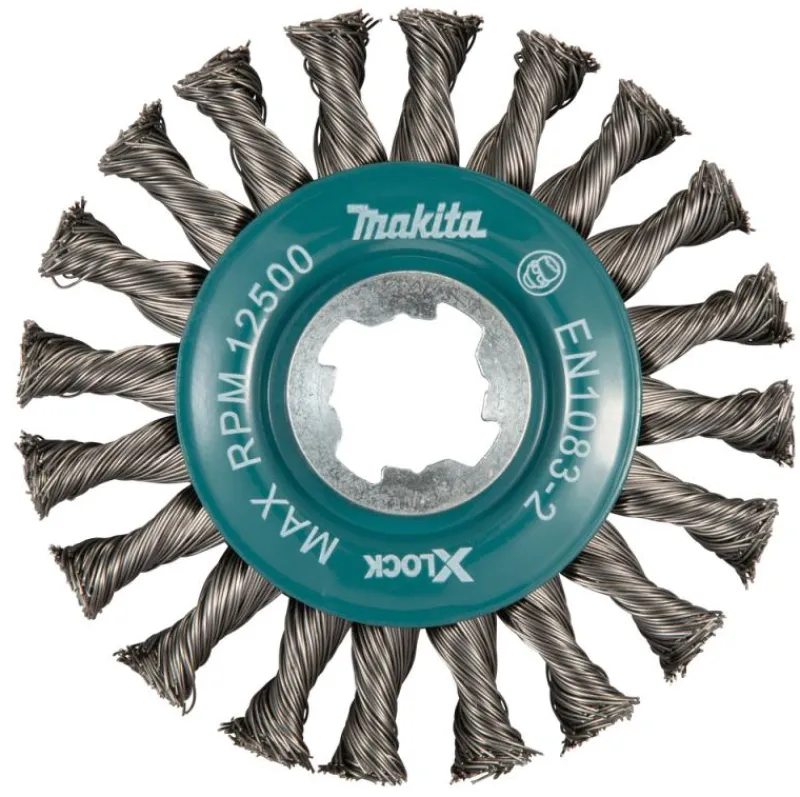 MAKITA X-lock Skivborste 115mm| Stålborstar