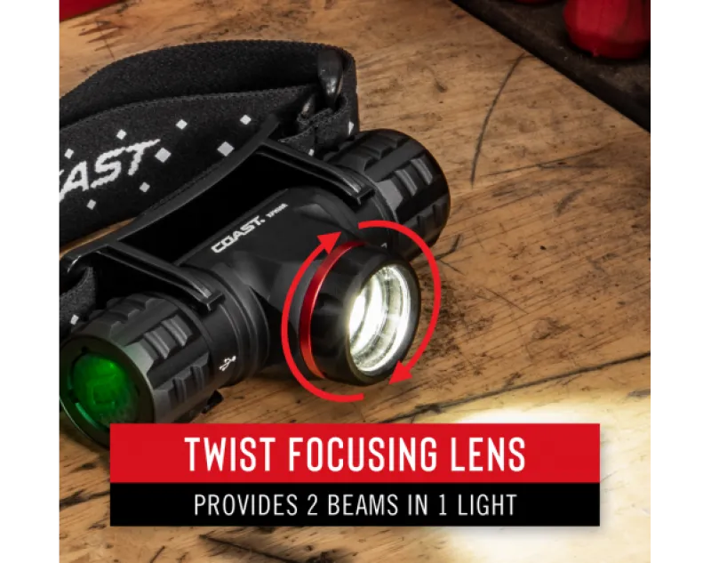 Coast Pannlampa XPH30R, 1500 lumen| Ficklampa & Pannlampa