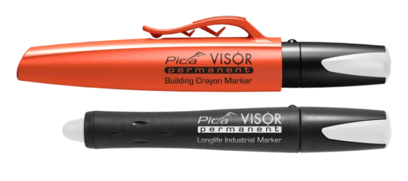 PICA visor Märkkrita vit| Märkpennor