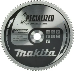 MAKITA Sågklinga Aluminium 305x30x2,0 81T Efficut| Sågklingor Klyv-, Kap- Och Gersågar