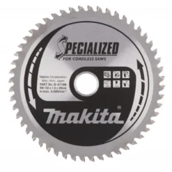 MAKITA Sågklinga Aluminium 150x20x1,6 52T Specialized| Sågklingor För Metallcirkelsågar|Sågklinga Cirkelsågar, Sänksågar