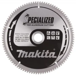 MAKITA Sågklinga Aluminium 260x30x2,3 100T Specialized| Sågklingor Klyv-, Kap- Och Gersågar