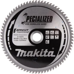 MAKITA Sågklinga Komposit 260x30x2,15 75T Efficut| Sågklingor Klyv-, Kap- Och Gersågar