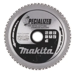 MAKITA Sågklinga Rostfritt 150x20x1,1 60T Specialized| Sågklingor För Metallcirkelsågar|Sågklinga Cirkelsågar, Sänksågar