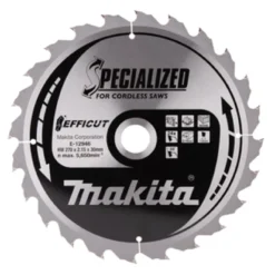 MAKITA Sågklinga Trä 270x30x2,15 24T Efficut| Sågklinga Cirkelsågar, Sänksågar
