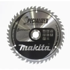 MAKITA Sågklinga Trä 190x20x1,85 45T Efficut| Sågklingor Klyv-, Kap- Och Gersågar