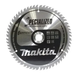 MAKITA Sågklinga Trä 190x20x1,85 60T Efficut| Sågklingor Klyv-, Kap- Och Gersågar