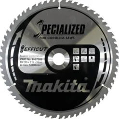 MAKITA Sågklinga Trä 305x30x2,15 60T Efficut| Sågklingor Klyv-, Kap- Och Gersågar